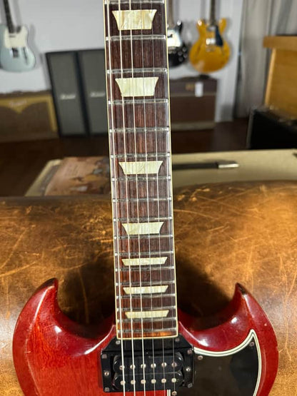 1965 Gibson SG Standard with Maestro Vibrola - Cherry - 1 and 5/8” Nut