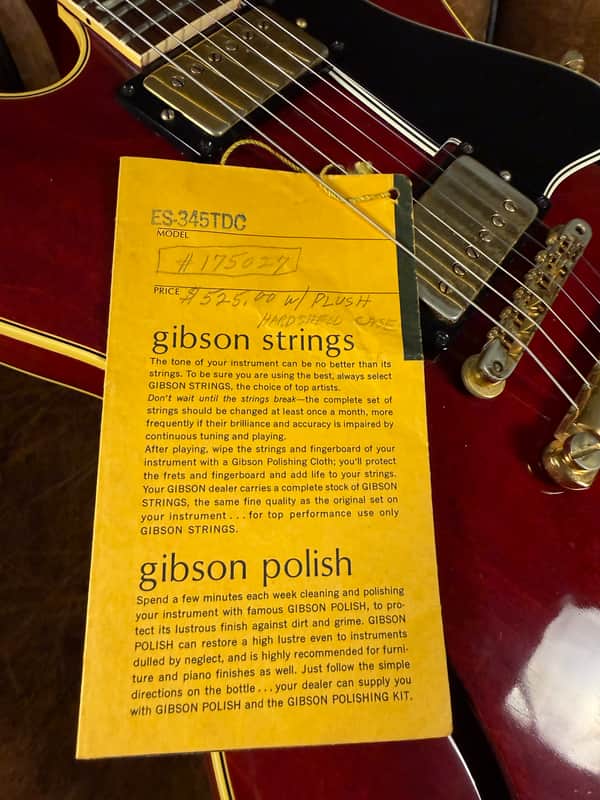 1965 Gibson ES-345TD ‘64 Spec - Cherry - OHSC