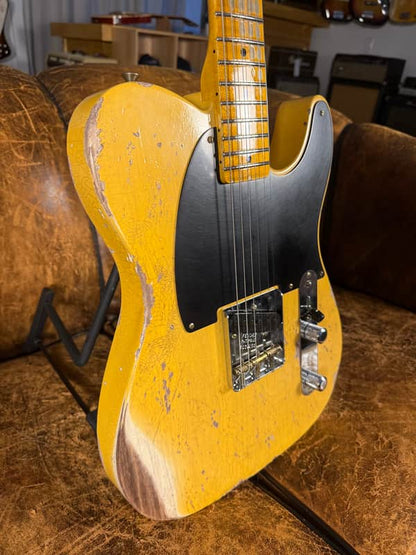 Fender Custom Shop ‘50 Esquire Heavy Relic 2023 - Butterscotch Blonde