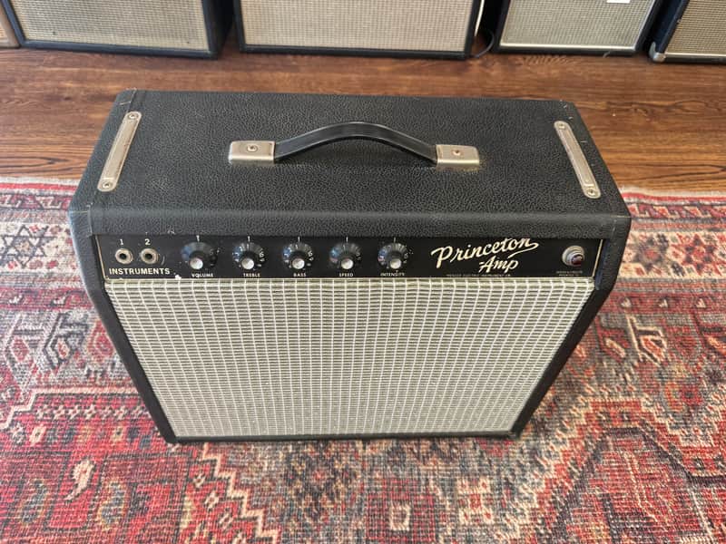 1965 Fender Princeton Combo - Black Panel
