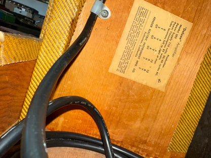 1959 Fender Deluxe 5E3 Narrow Panel 15-Watt 1x12" Guitar Combo - Tweed