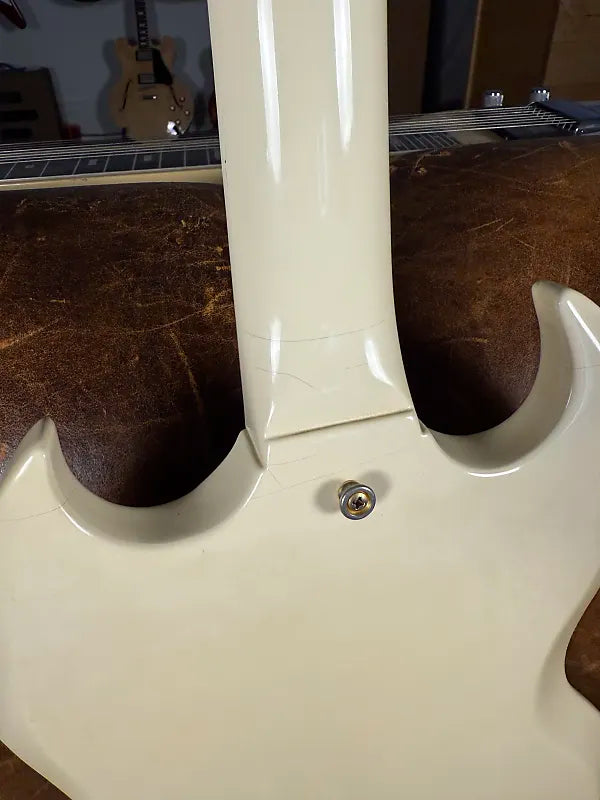 1965 Gibson SG Custom - White - Wide Nut