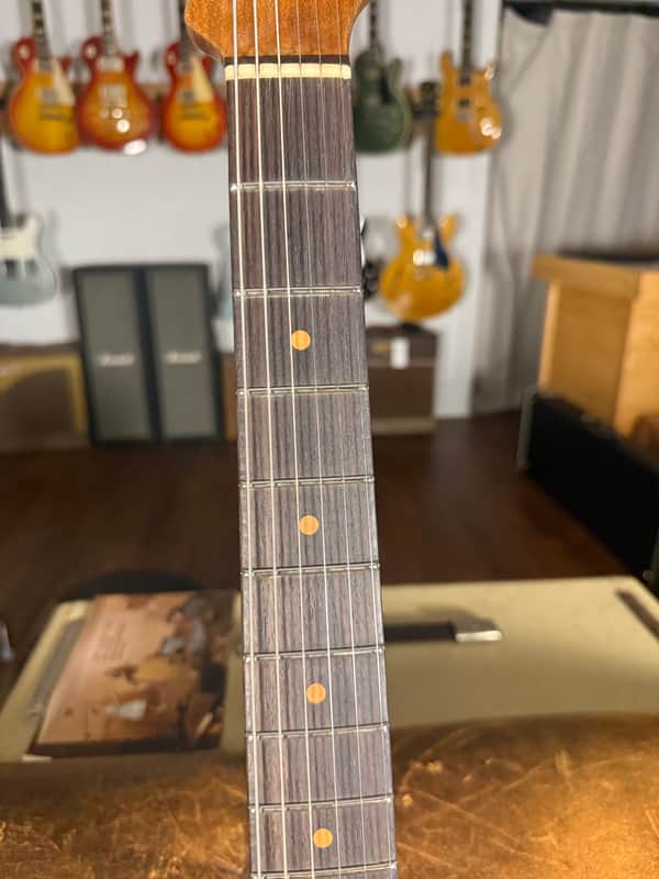 2022 Fender Custom Shop Limited Poblano Roasted Stratocaster Relic - Sunburst