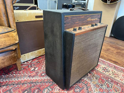 1967 Ampeg J-12R Reverbojet"Golden Glo" 18-Watt 1x12" Guitar Combo - Black