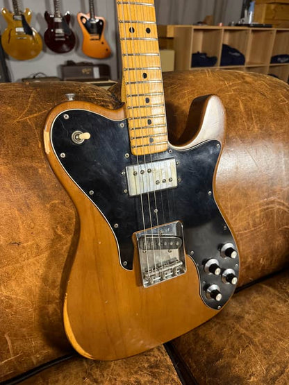 1973 Fender Telecaster Custom - Walnut (Mocha) - 7.3 Lbs