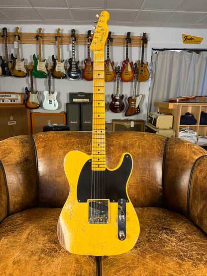 Fender Custom Shop ‘50 Esquire Heavy Relic 2023 - Butterscotch Blonde
