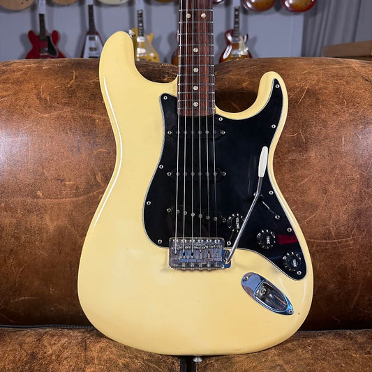 1978 Fender Stratocaster with Rosewood Fretboard - Olympic White