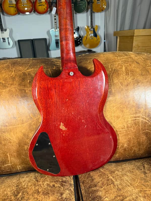 1965 Gibson SG Standard with Maestro Vibrola - Cherry - 1 and 5/8” Nut