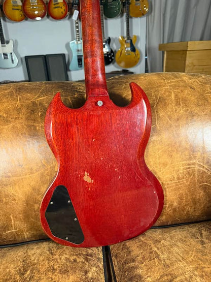 1965 Gibson SG Standard with Maestro Vibrola - Cherry - 1 and 5/8” Nut