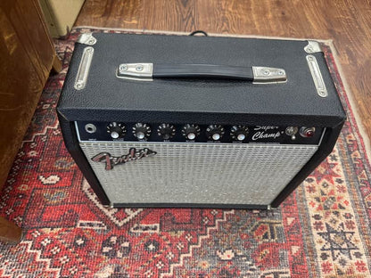 1982 - 1986 Fender Super Champ 18-Watt 1x10" Guitar Combo - Black