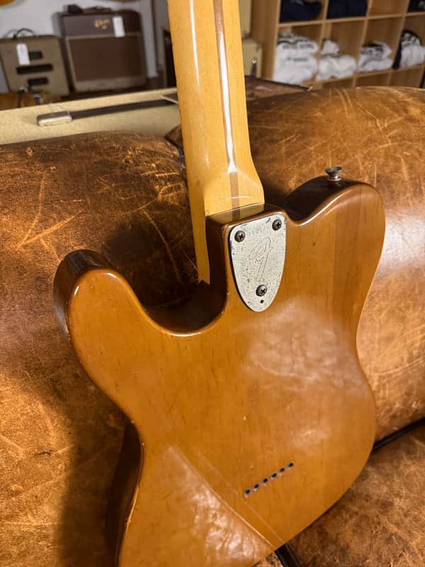 1973 Fender Telecaster Custom - Walnut (Mocha) - 7.3 Lbs