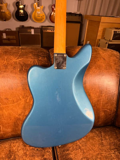 1966 Fender Jaguar with Maple Fretboard - Lake Placid Blue