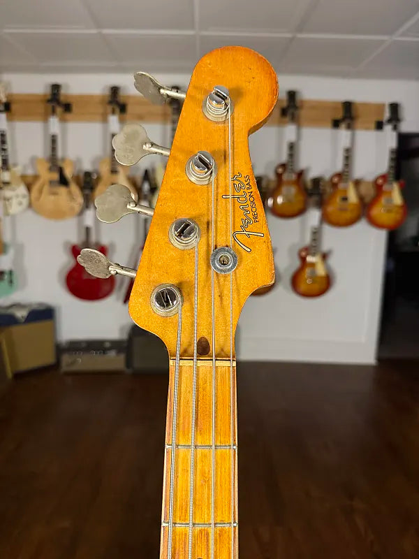 1959 Fender Precision Bass - Sunburst - Gold Anodized Guard - 1 Owner - OHSC