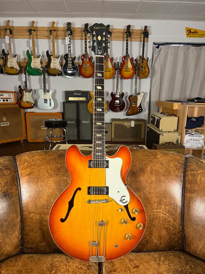 1965 Epiphone Riviera E360TD - Sunburst - OHSC