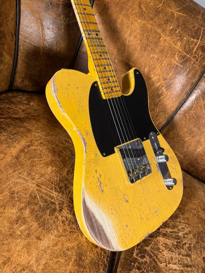 Fender Custom Shop ‘50 Esquire Heavy Relic 2023 - Butterscotch Blonde