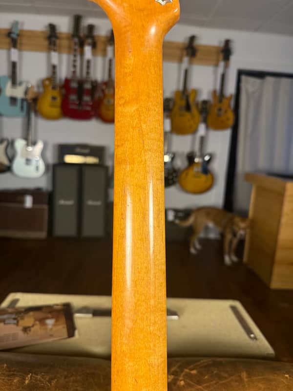 1959 Fender Jazzmaster - Sunburst with Gold Anodized Pickguard - OHSC - Ex. Brian Fallon