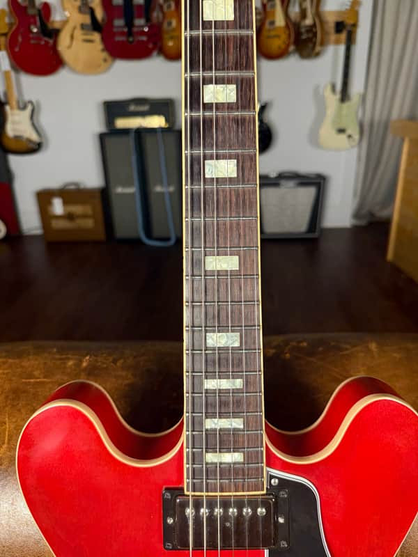 2017 Gibson Memphis ES-335 Block - Satin Faded Cherry
