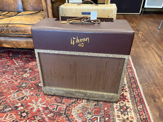 1956  Gibson GA-40 Les Paul 15-Watt 1x12" Guitar Combo - Two-Tone Brown