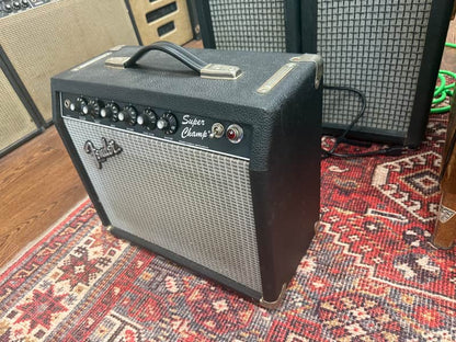 1984 Fender Super Champ EV Version 18-Watt 1x10" Guitar Combo - Black