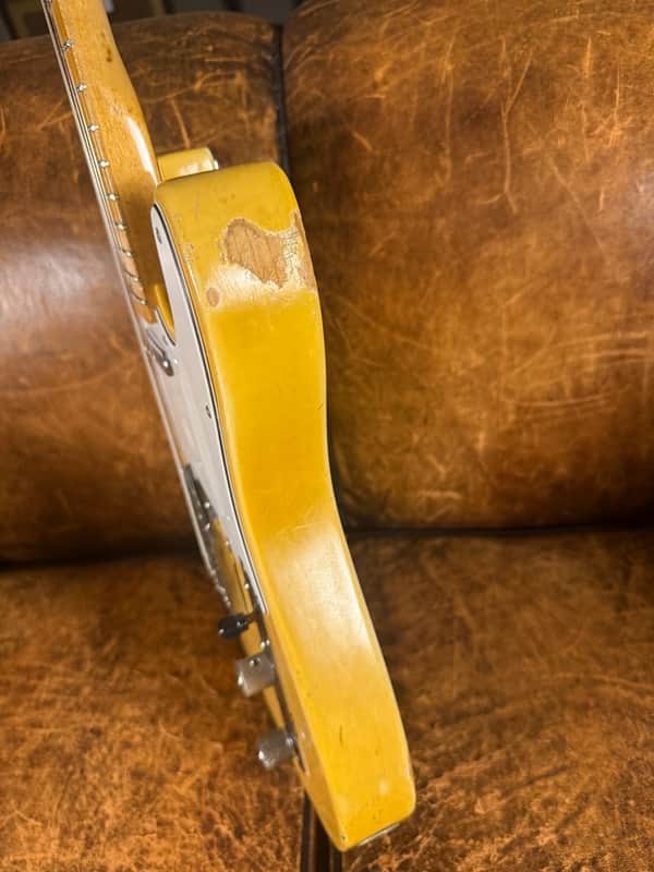 1976 Fender Telecaster with Maple Fretboard - Blonde - OHSC