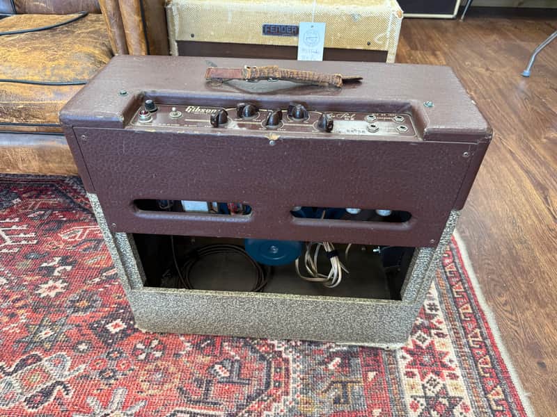 1956  Gibson GA-40 Les Paul 15-Watt 1x12" Guitar Combo - Two-Tone Brown