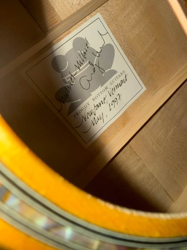 1997 Froggy Bottom Jumbo Acoustic - Natural