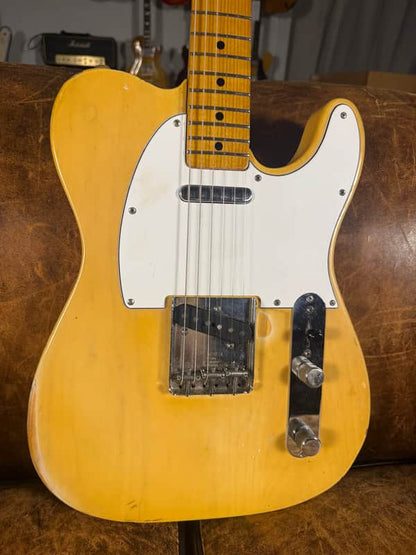1976 Fender Telecaster with Maple Fretboard - Blonde - OHSC