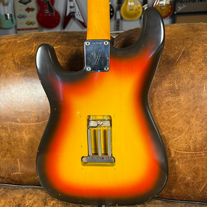 1966 Fender Stratocaster - Sunburst Refin