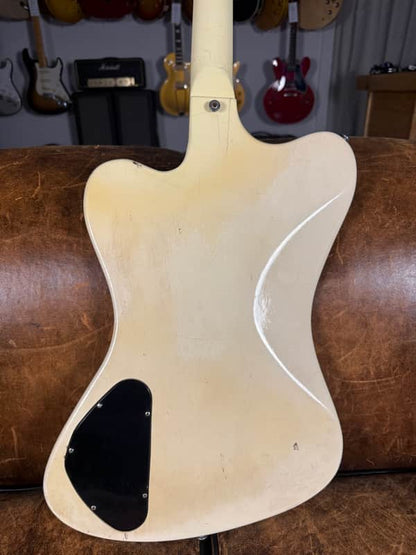 1965 Gibson Firebird VII Non-Reverse - Polaris White Refin