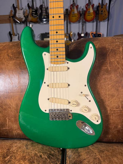 1988 Fender Eric Clapton Artist Series Stratocaster with Lace Sensor Pickups - Candy Green
