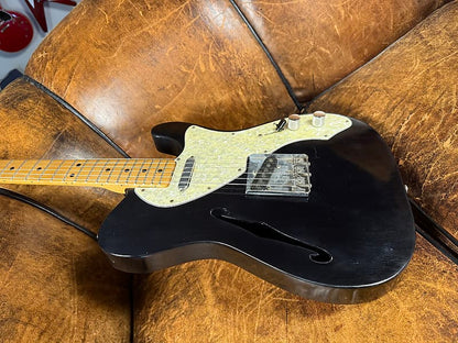 1971 Fender Telecaster Thinline - Black Refin - OHSC