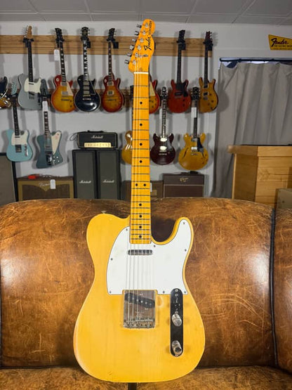 1976 Fender Telecaster with Maple Fretboard - Blonde - OHSC