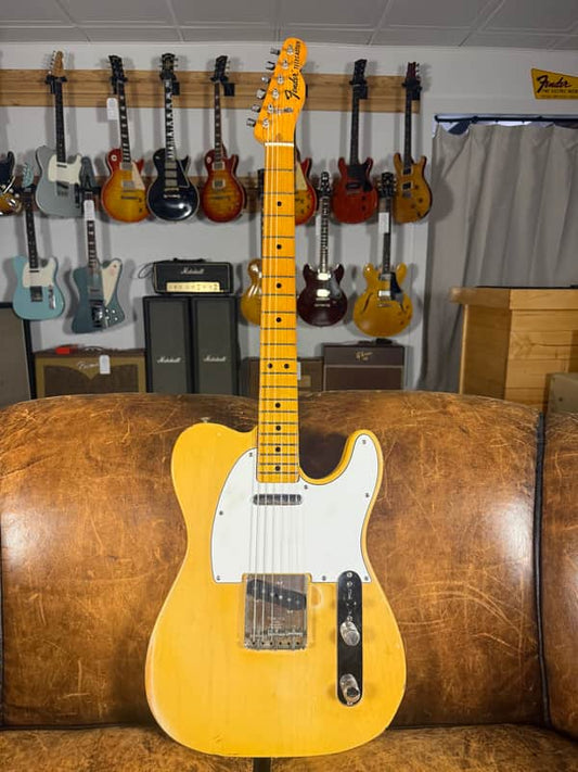 1976 Fender Telecaster with Maple Fretboard - Blonde - OHSC