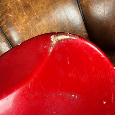 1966 Fender Jaguar - Candy Apple Red - 100% Original - OHSC