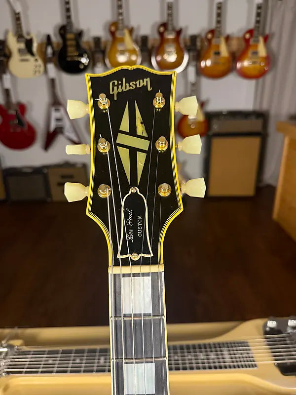 1955 Gibson Les Paul Custom - Black Refin