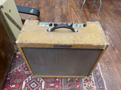 1960 Fender Tremolux 5E9-A Narrow Panel 15-Watt 1x12" Guitar Combo - Tweed