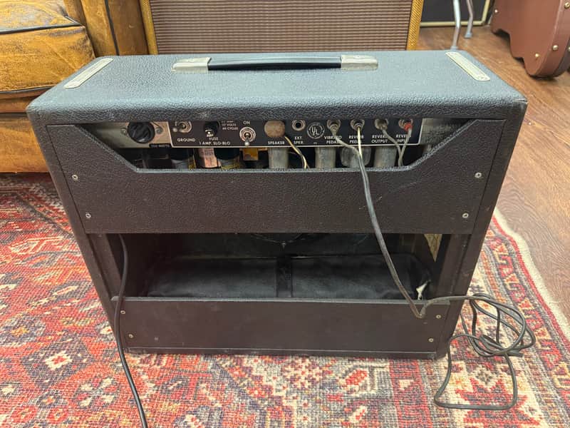 1965 Fender Princeton Reverb 12-Watt 1x10" Guitar Combo - Black Panel