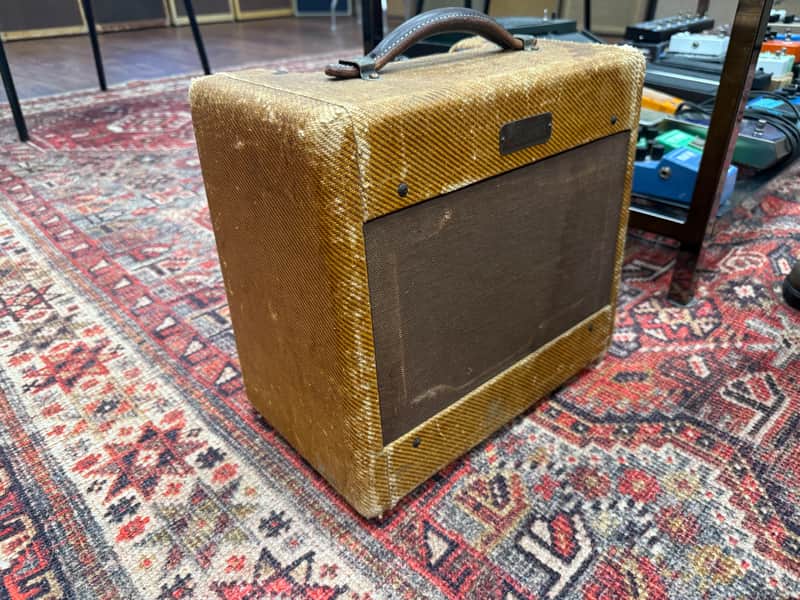 1954 Fender Princeton 5B2 Wide Panel 4-Watt 1x8" Guitar Combo - Tweed
