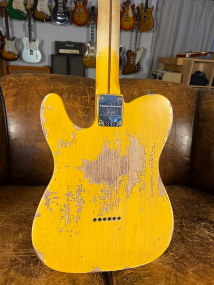Fender Custom Shop ‘50 Esquire Heavy Relic 2023 - Butterscotch Blonde