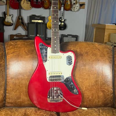 1966 Fender Jaguar - Candy Apple Red - 100% Original - OHSC