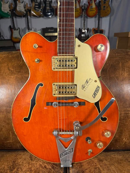 1969 Gretsch 6120 Nashville Hollow Body - Orange - OHSC