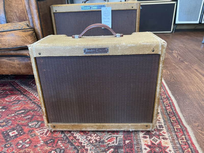 1959 Fender Deluxe 5E3 Narrow Panel 15-Watt 1x12" Guitar Combo - Tweed