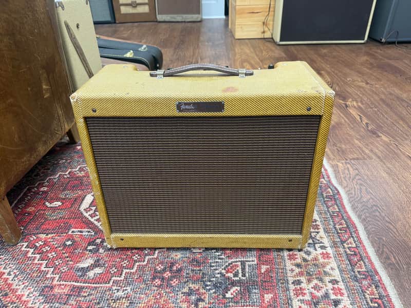 1960 Fender Vibrolux 5F11 Narrow Panel 10-Watt 1x10" Guitar Combo - Tweed