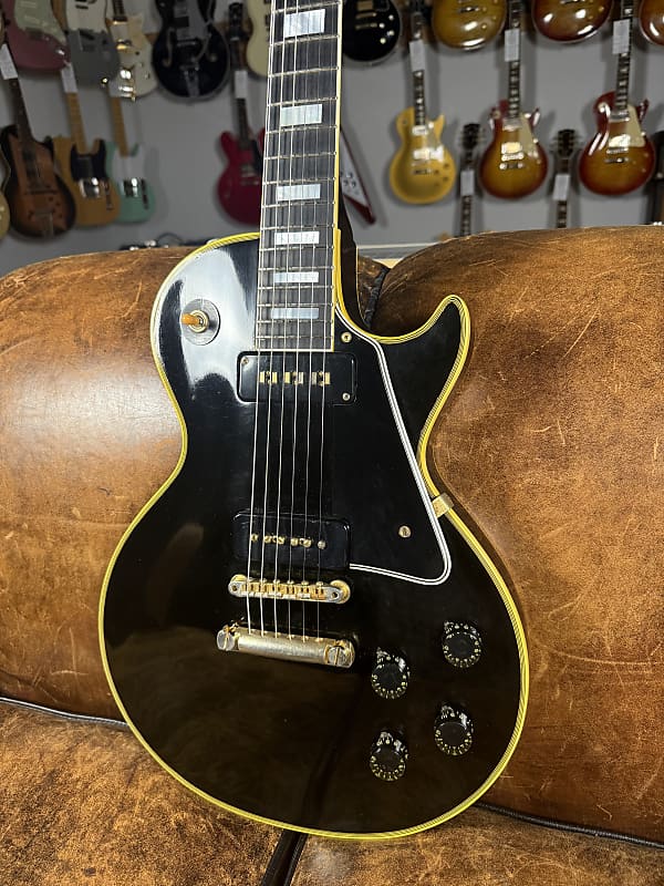 1955 Gibson Les Paul Custom - Black Refin