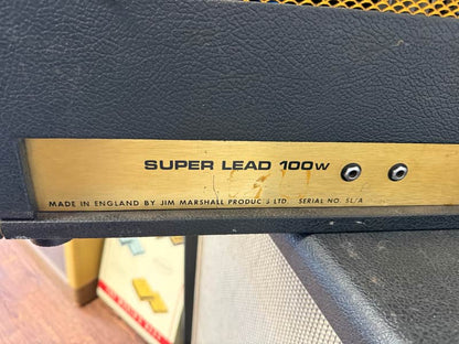 1971 Marshall Super Lead Head and Cabinet