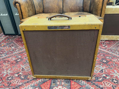 1959 Fender Bandmaster 5E7 Narrow Panel 26-Watt 3x10" Guitar Combo - Tweed