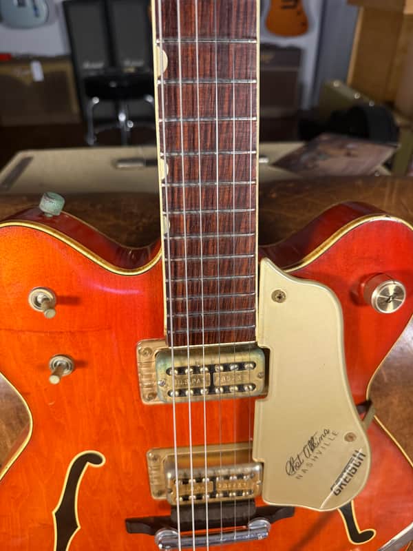 1969 Gretsch 6120 Nashville Hollow Body - Orange - OHSC