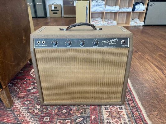 1963 Fender Princeton 6G2 Guitar Combo - Brown