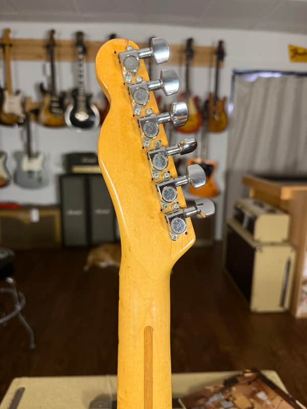 1973 Fender Telecaster Custom - Walnut (Mocha) - 7.3 Lbs