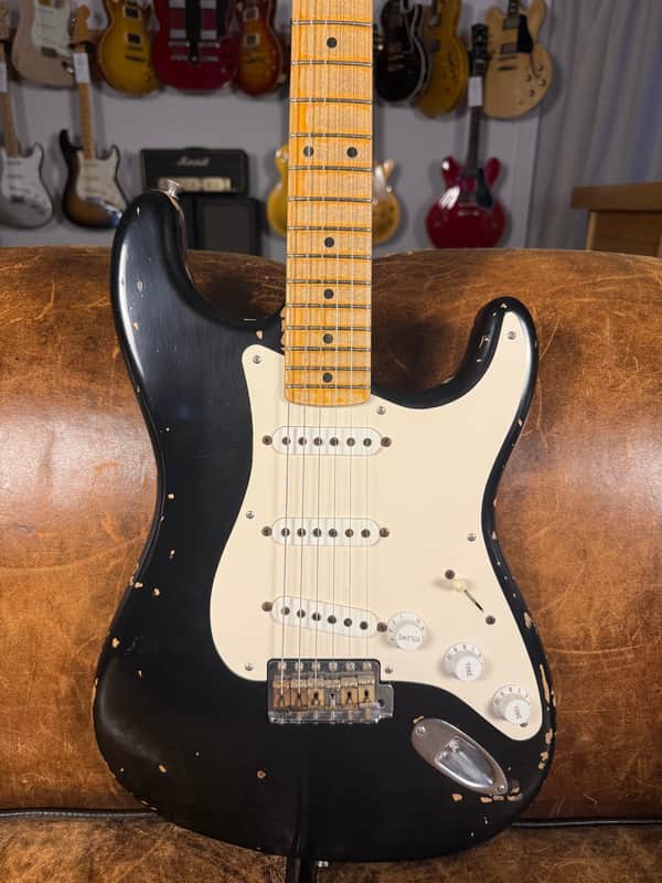 2006 Fender Custom Shop Masterbuilt Eric Clapton Blackie Tribute - Black